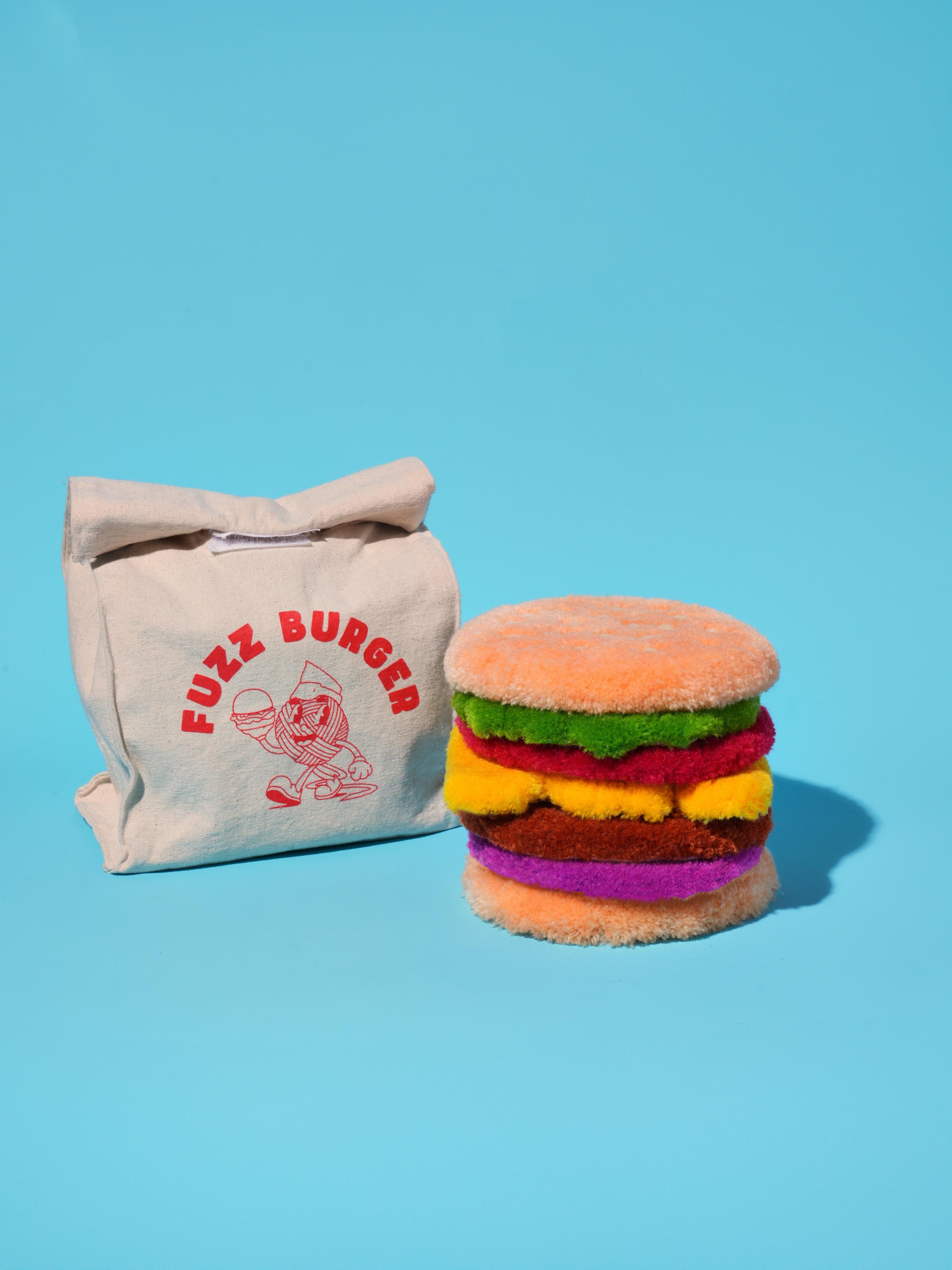 FuzzBurger Coaster Set