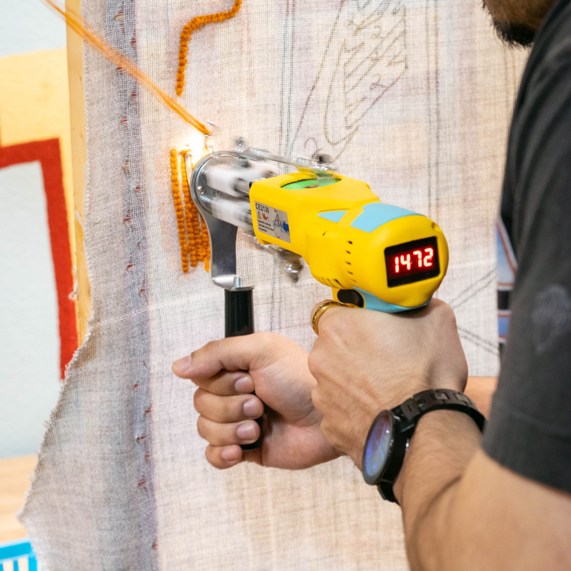 AK-V Cut/Loop Pile Tufting Gun